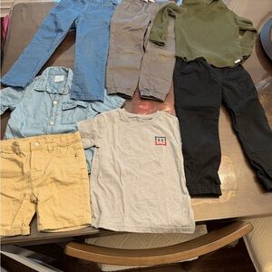 Cat & Jack Kids Casual Bottoms in Gray and Black. Children’s place blue 4T